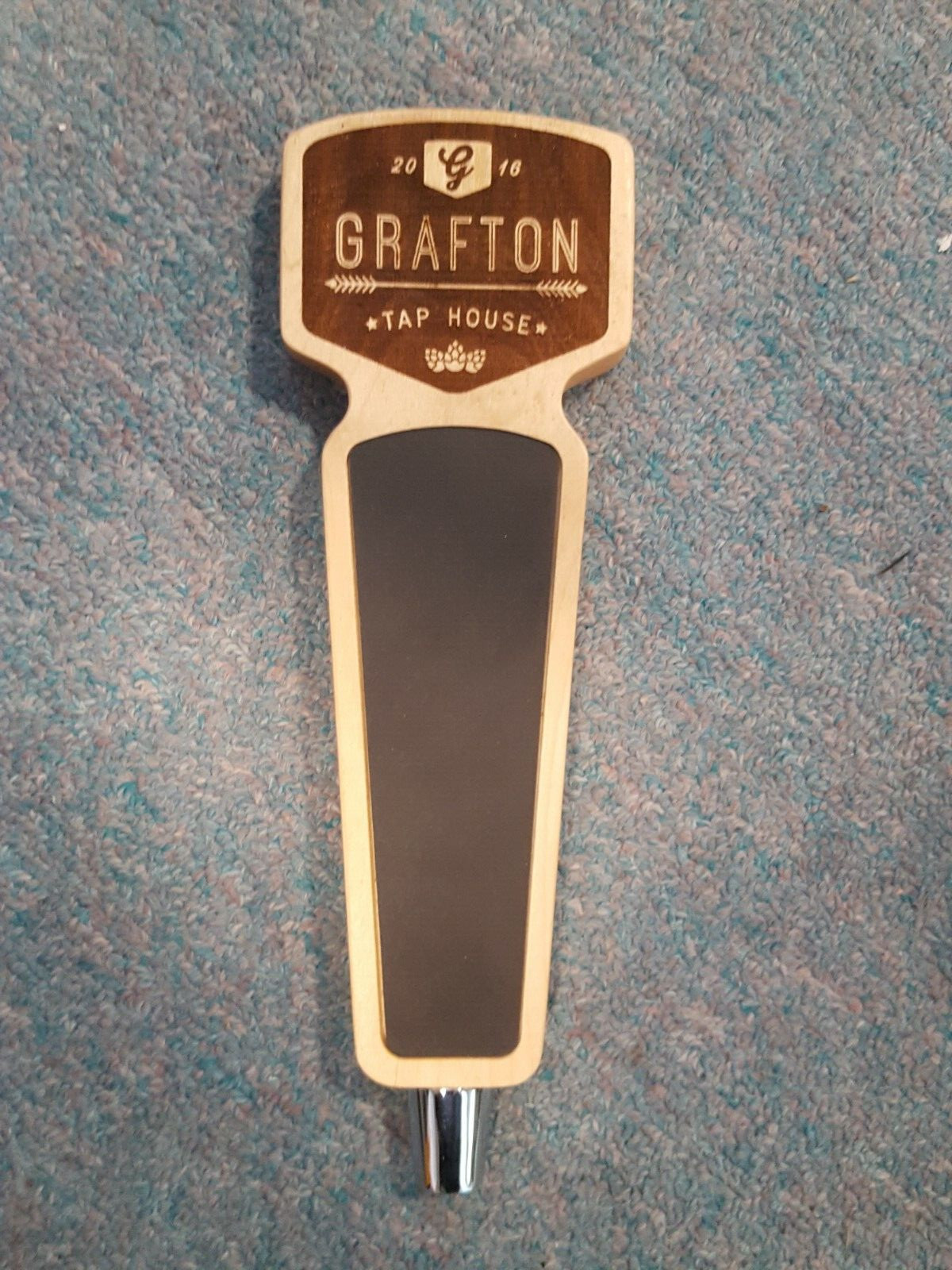 Grafton Tap House 2016 Draft Beer Tap Handle Wood 