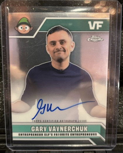 2025 Topps Chrome VeeFriends Gary Vaynerchuk Auto EEA-GV Entrepreneur Elf