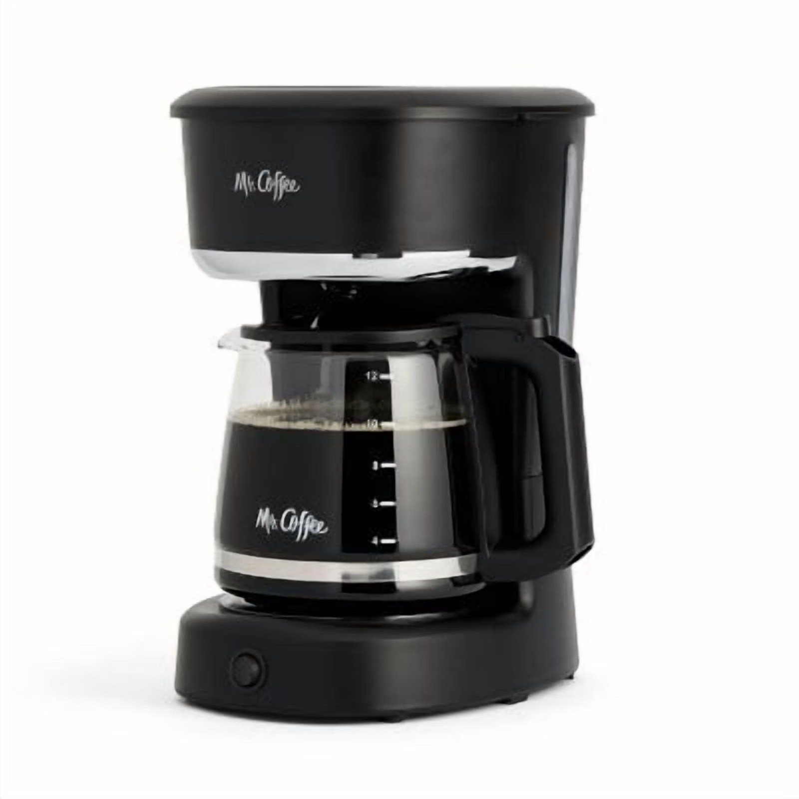 Mr. Coffee 12-Cup Coffee Maker Electric Drip 60 oz Switch Coffee Maker, Black