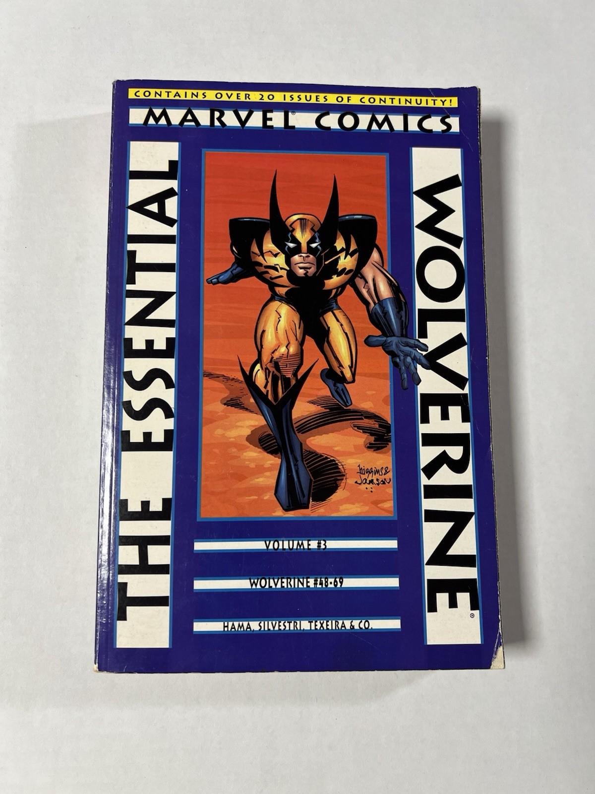 Essential Wolverine Vol. 3 (Marvel Comics, Trade Paperback) #48-#69 Essential Wolverine Vol. 3 (Marvel Comics, Trade Paperback) #48-#69