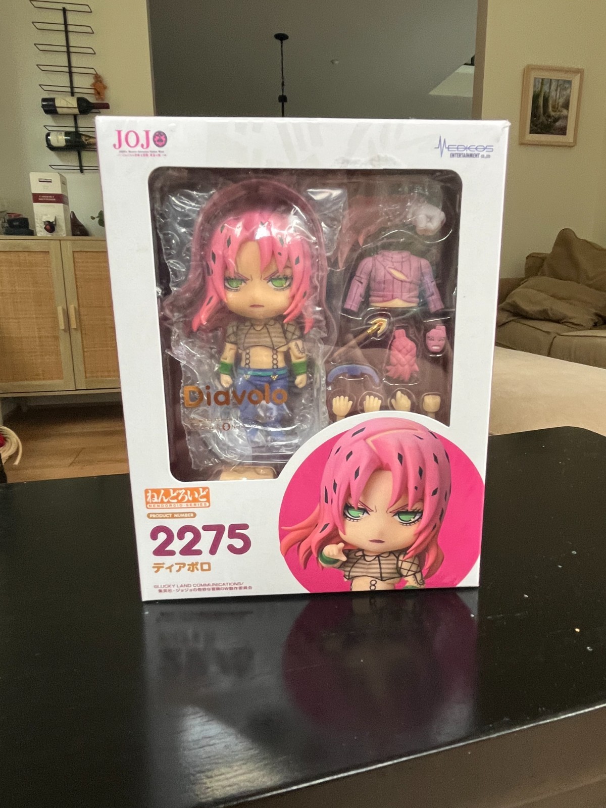 Nendoroid 2275 Diavolo from JoJo\'s Bizarre Adventure Golden Wind - New & Sealed Nendoroid 2275 Diavolo from JoJo\'s Bizarre Adventure Golden Wind - New & Sealed