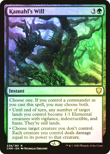 MTG - Kamahl\'s Will - Foil - Commander Legends - Magic the Gathering