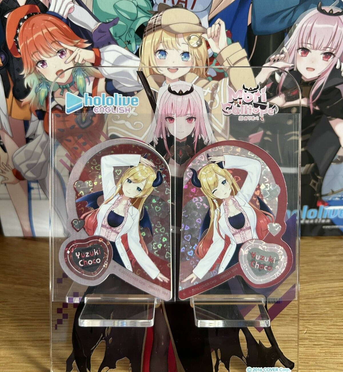 Hololive Kira Sticker - Yuzuki Choco