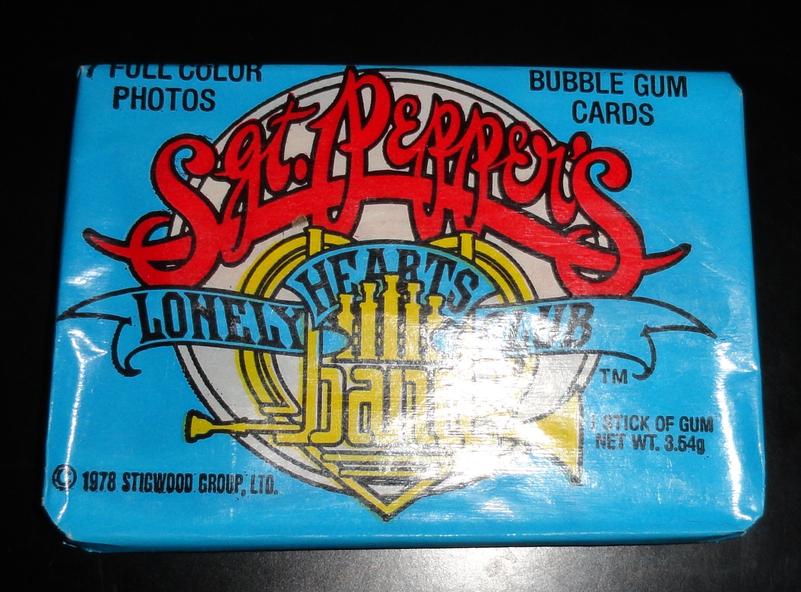 1978 Donruss Sgt. Peppers Lonley Hearts Club Band Wax Pack Gum Intact