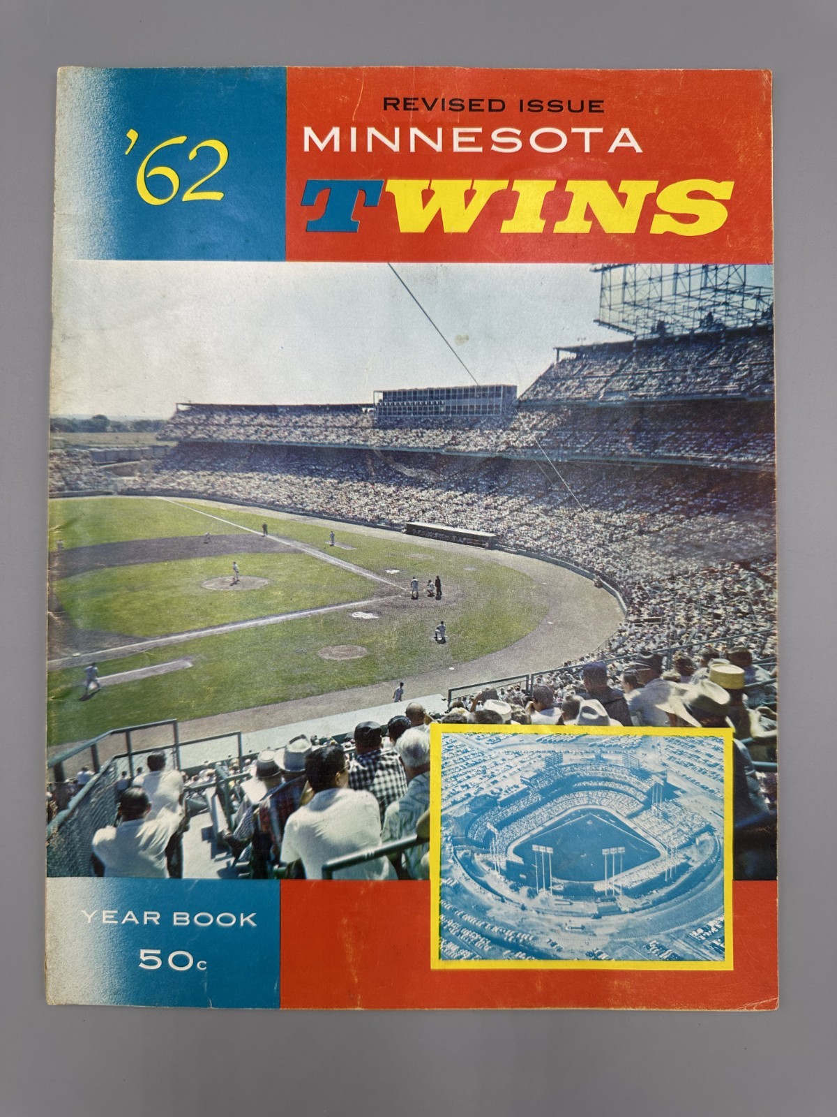 1962 MINNESOTA TWINS BASEBALL Yearbook Harmon KILLEBREW Pascual ALLISON Battey