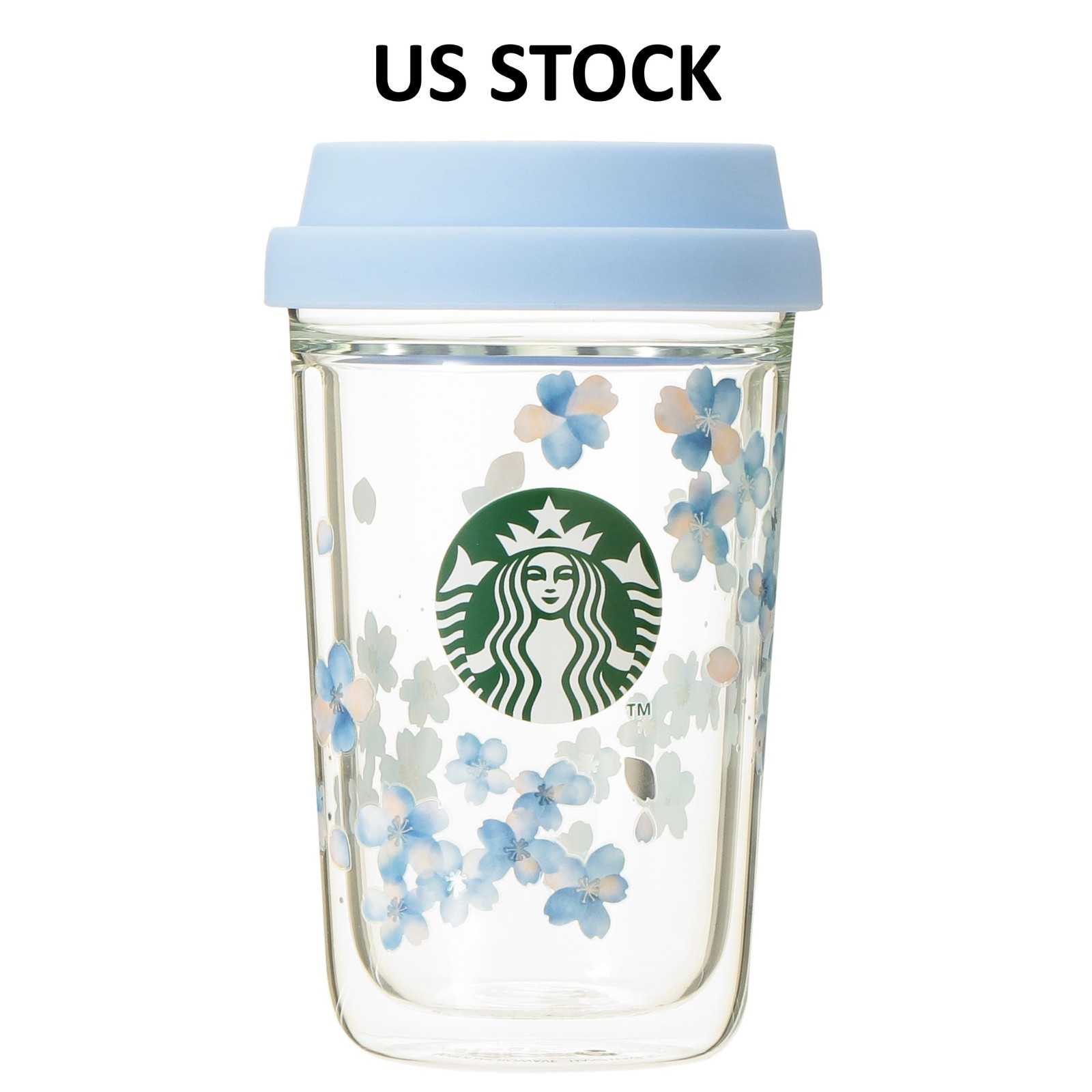 Starbucks Japan SAKURA 2026 Double-Walled Heat-Resistant Glass Cup 355ml/12oz