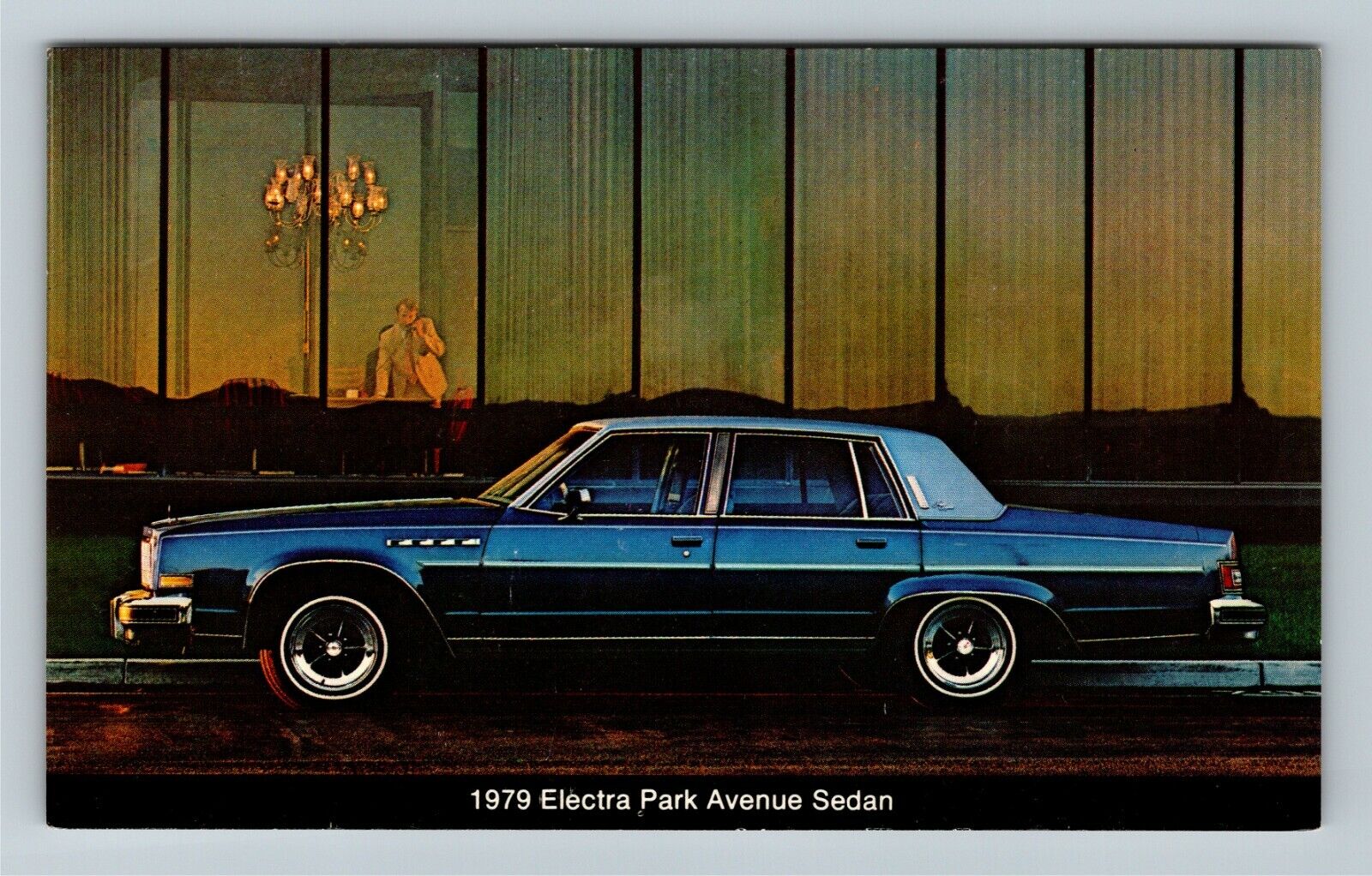 1979 Buick Electra Park Avenue Sedan Automobile, Vintage Postcard