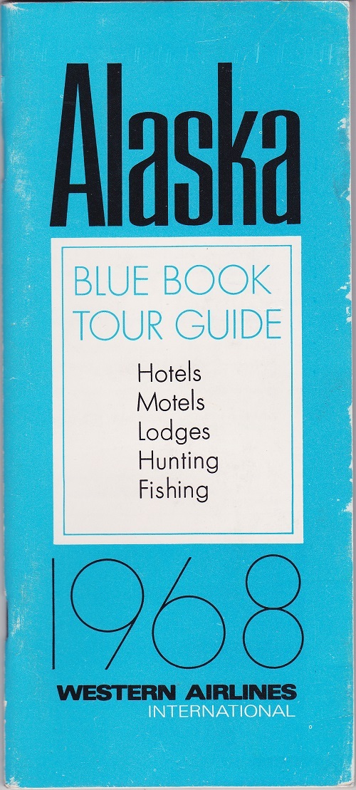 1968 Western Airlines Alaska Tour Guide Booklet