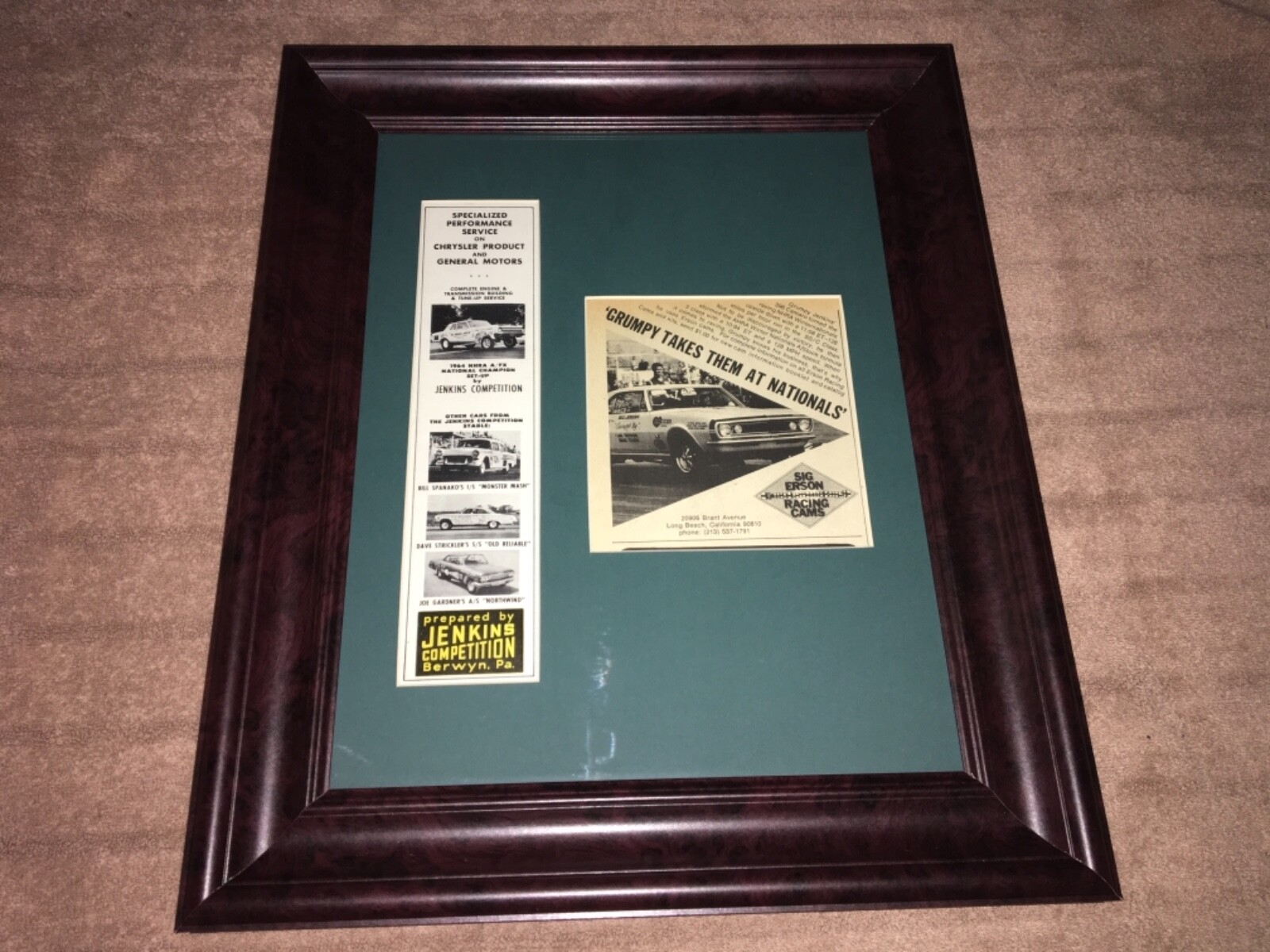 Original Bill Grumpy Jenkins Jenkins Competition Magazine Advertisements Original Bill Grumpy Jenkins Jenkins Competition Magazine Advertisements