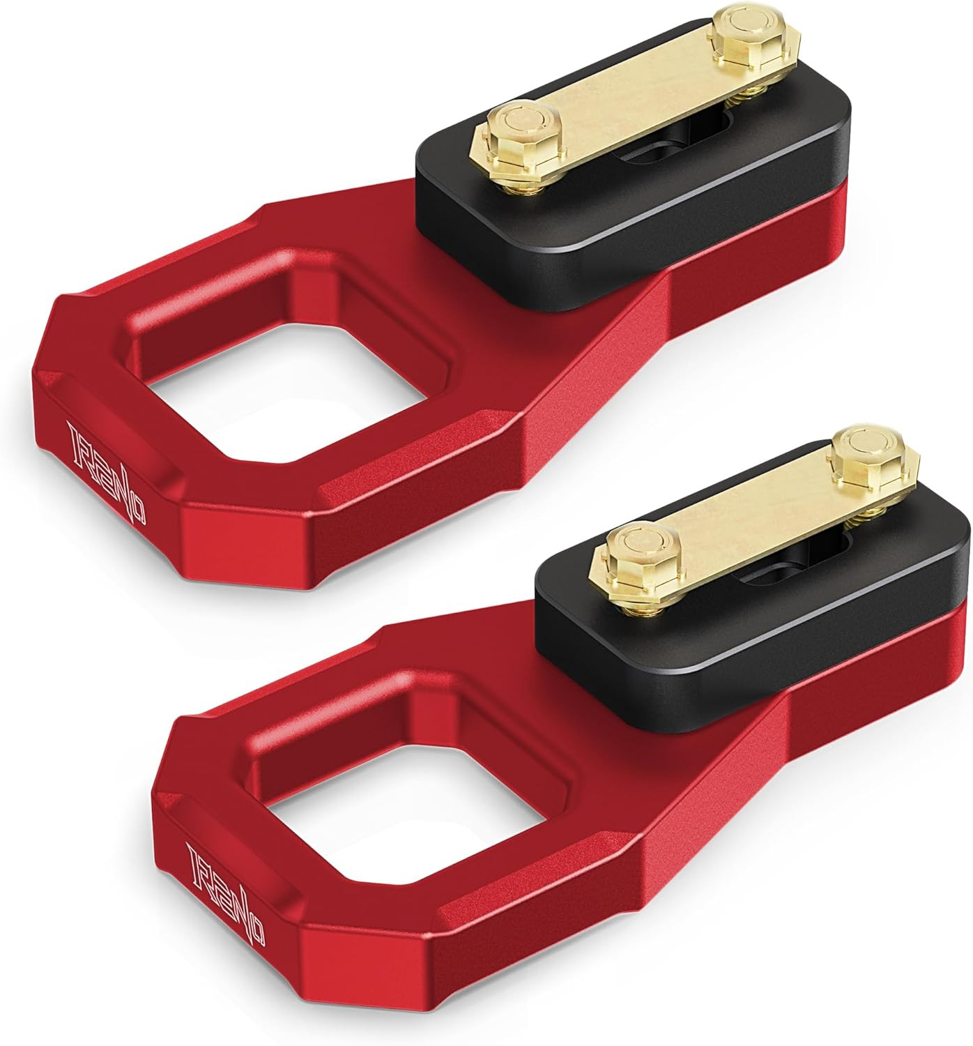 Front & Rear Tow Hooks, Aluminum D-Ring Shackle Mount Kit Compatible with 2004-2 Front & Rear Tow Hooks, Aluminum D-Ring Shackle Mount Kit Compatible with 2004-2