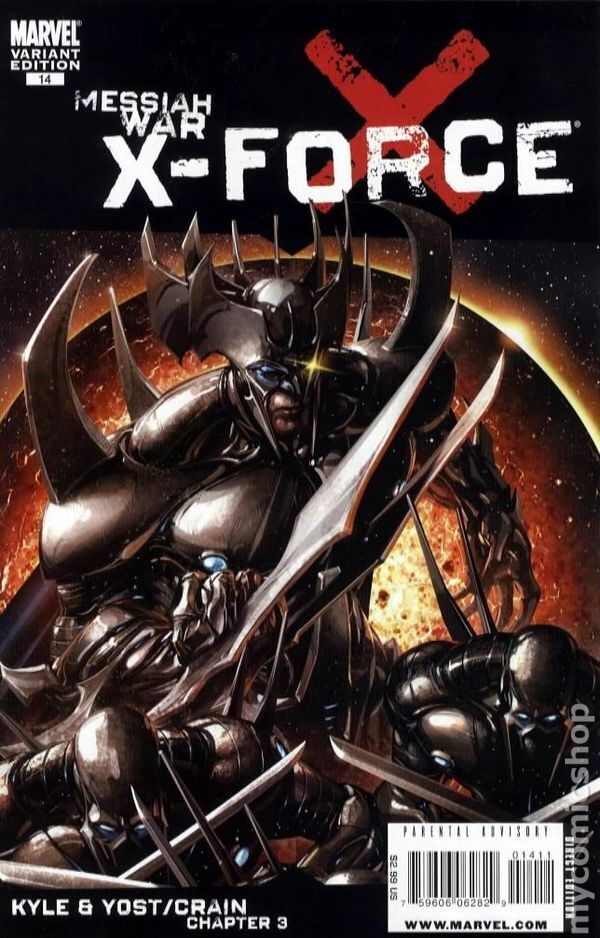 X-Force #14B VF 2009 Stock Image