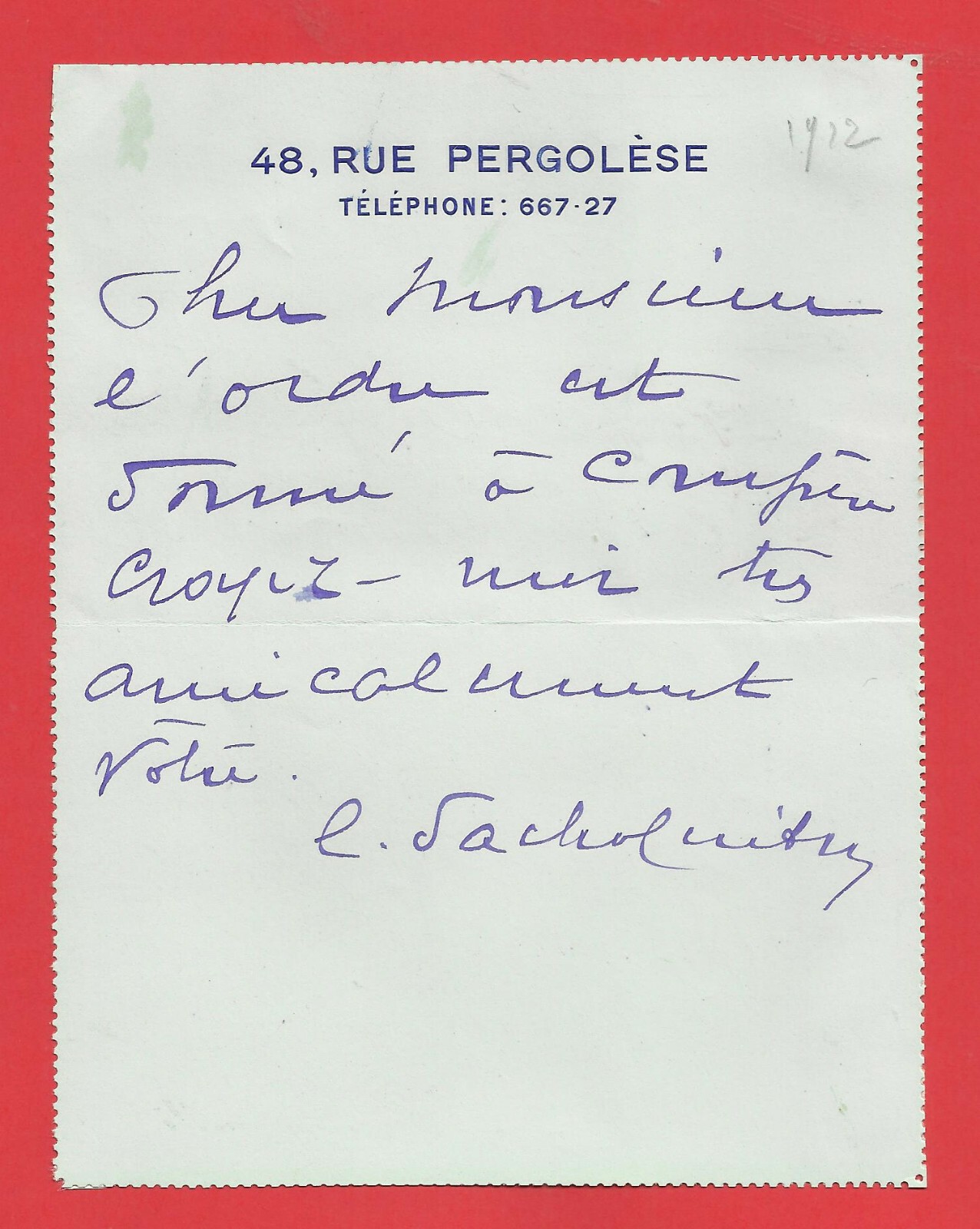 BZ40#-L.A.S-CHARLOTTE LYSES-[LA REVUE ILLUSTRATION-RENÉ BASCHET]-[SACHA GUITRY]