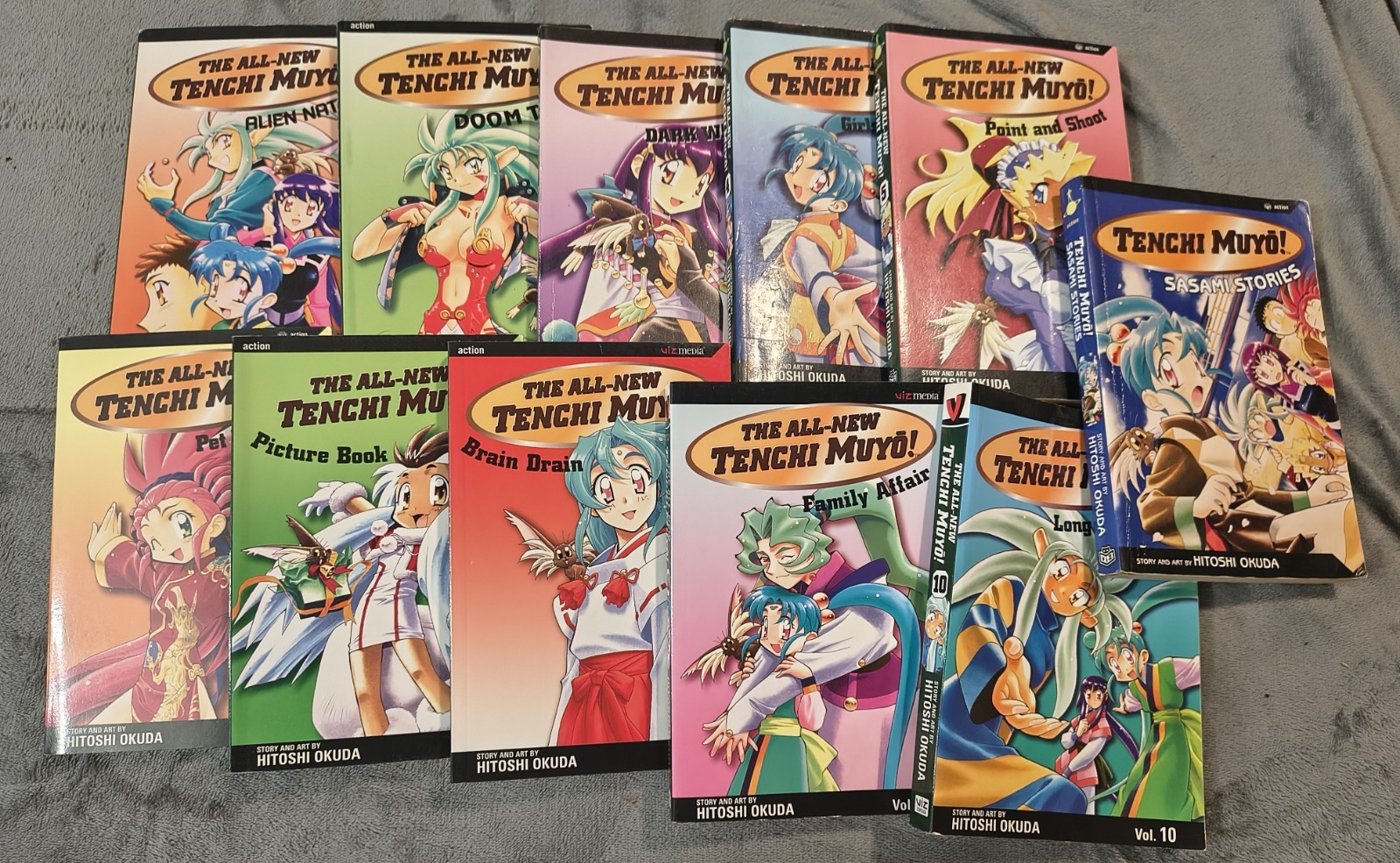 The All-New Tenchi Muyo Complete Manga Set Vol. 1–10 + Sasami Stories