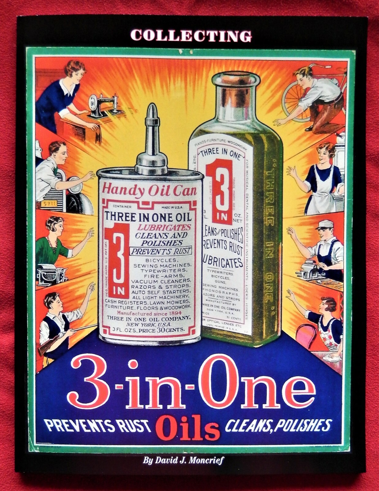 Three In One Oil collector reference book, 3 in 1 handy oil can oiler ONLY HERE