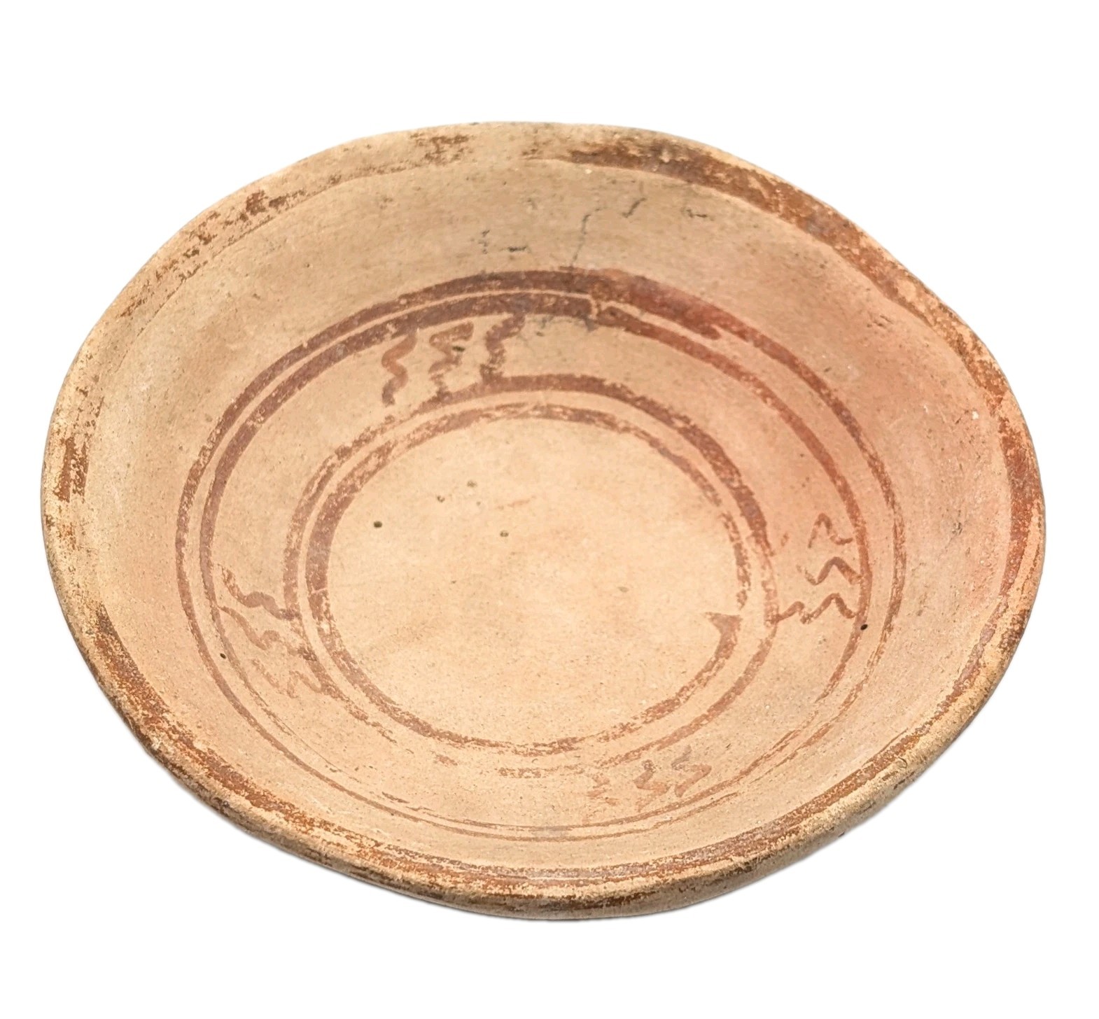 Pre Columbian Pottery Bowl Chupicuaro Polychrome Red Earthenware Clay