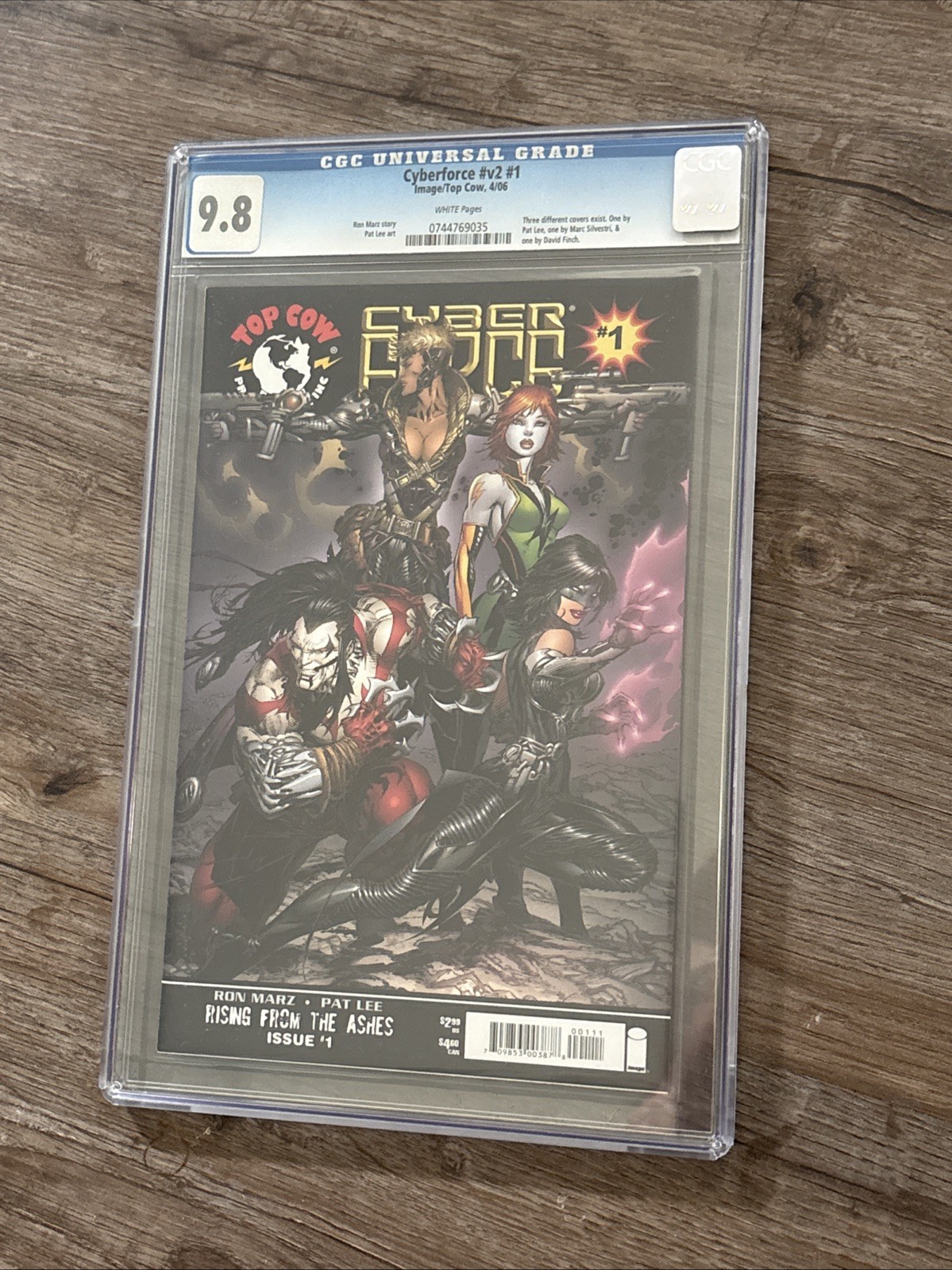Cyberforce #1 Silvestri CGC 9.8 Image Comic 2006 Cyber Force Top Cow Pat Lee