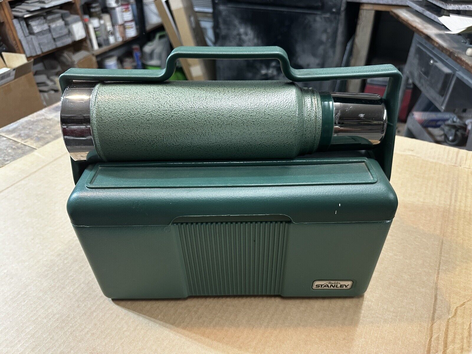 Vtg Stanley Aladdin Lunch Box Cooler Vacuum Thermos Bottle Combo Adventure Set