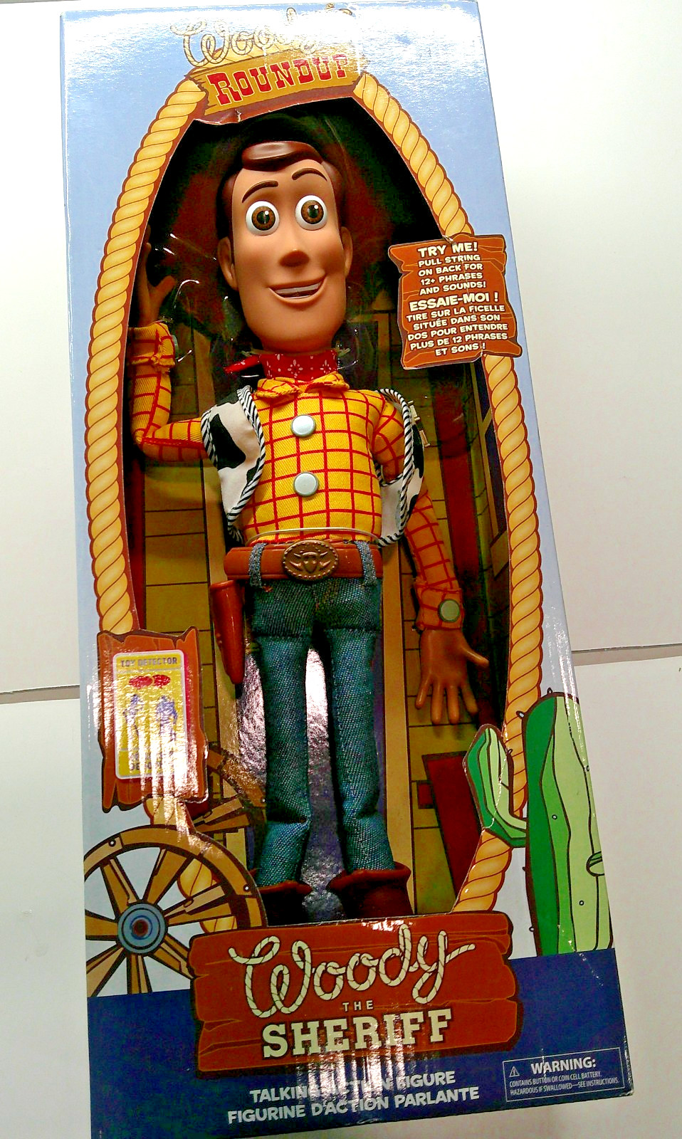 SHERIFF WOODY TALKING ACTION FIGURE FROM TOY STORY