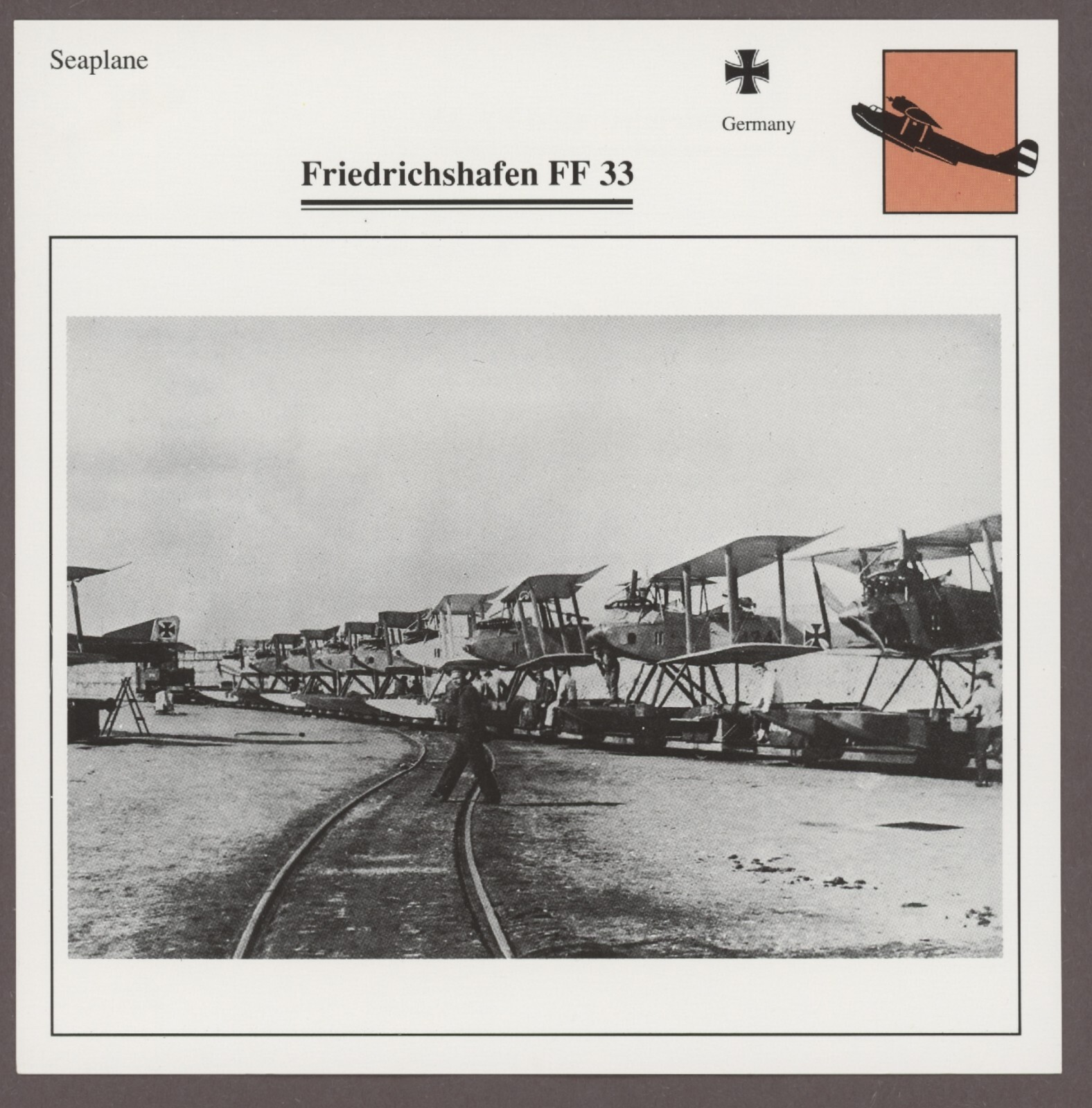 Friedrichshafen FF 33  Edito Service Warplane Aircraft Military Card World War I