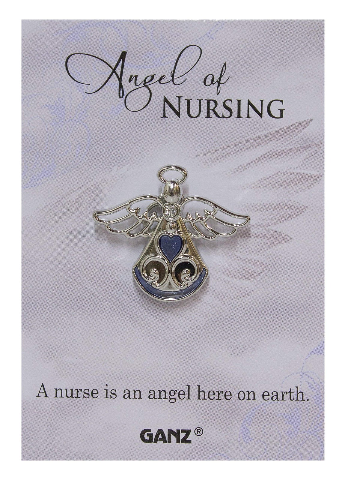 Ganz Angel of Nursing Tac Pin with Story Card Ganz Angel of Nursing Tac Pin with Story Card