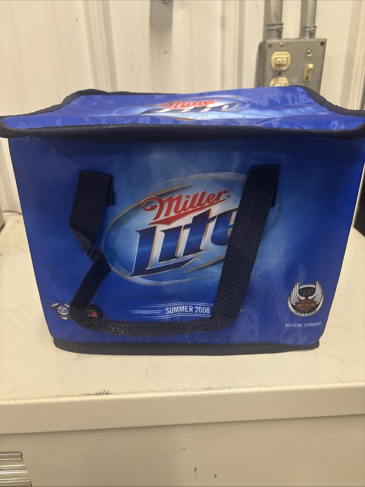 Harley‑Davidson 105th Anniversary Soft Cooler – Summer 2008 Miller Lite - New
