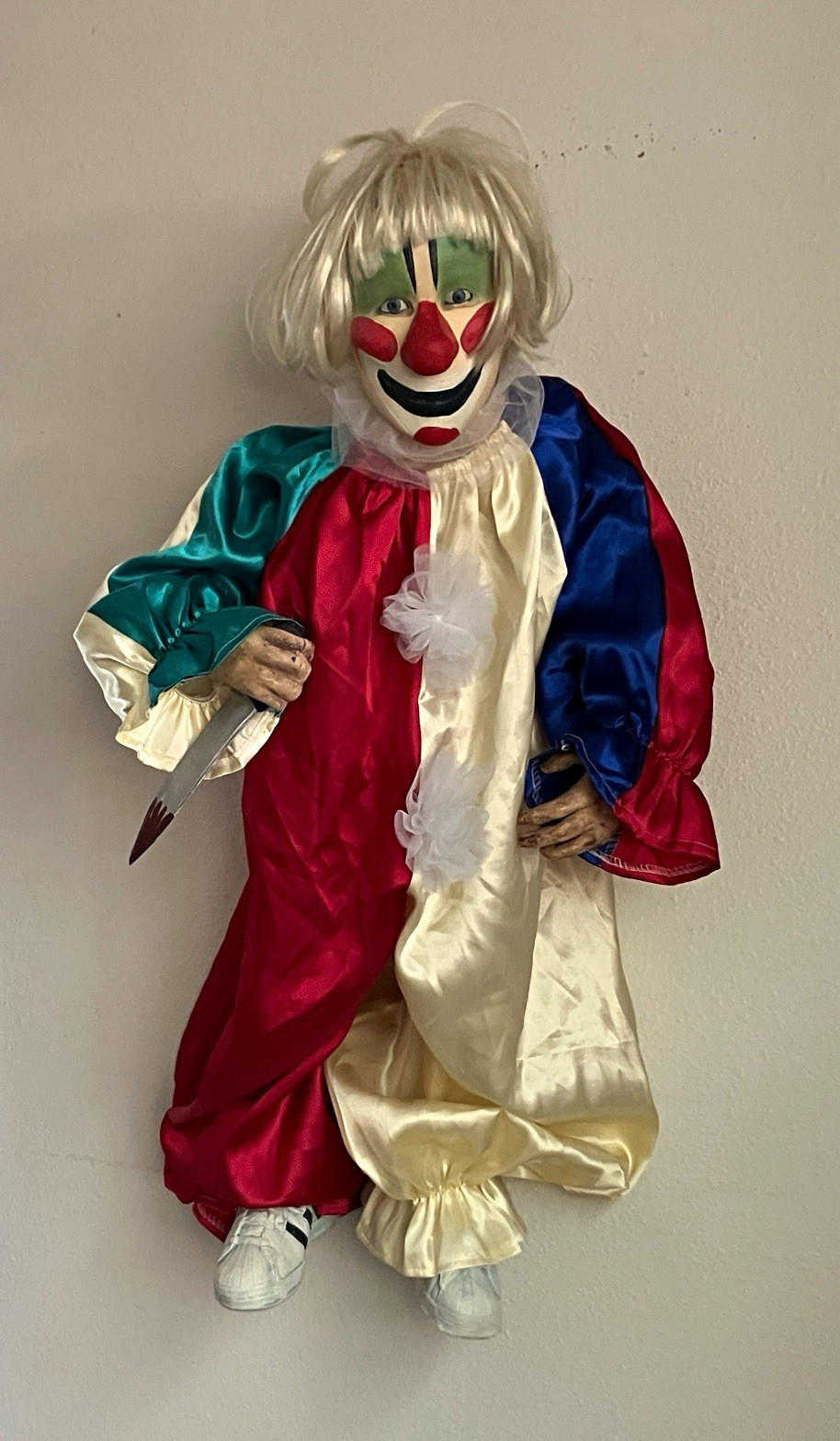 RARE 34” 2001 Michael Myers In Clown Costume From Original Halloween Movie