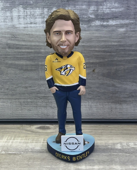 Dierks Bentley Limited Edition Bobblehead Music City Hockey 2026 by BDA Sports
