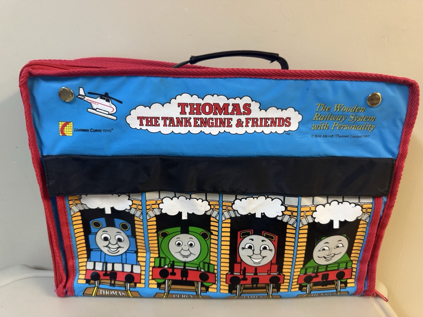 VTG Thomas & Friends Wooden Railway System Carry Bag Case Train Learning Curve