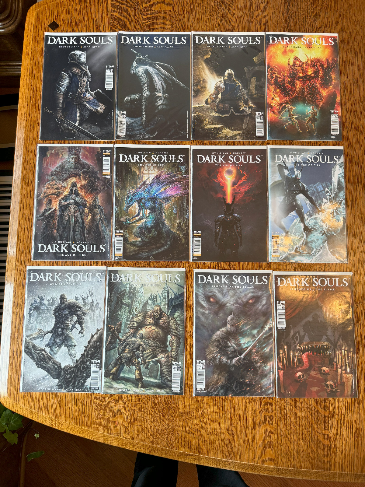 Dark Souls Complete Set 2018 Titan Comics 12 issues / 4 series