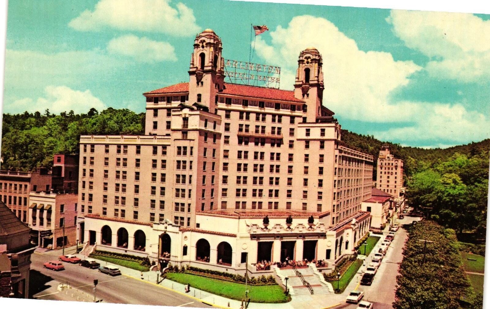 Vintage Postcard- The Airlington Hotel. AR.