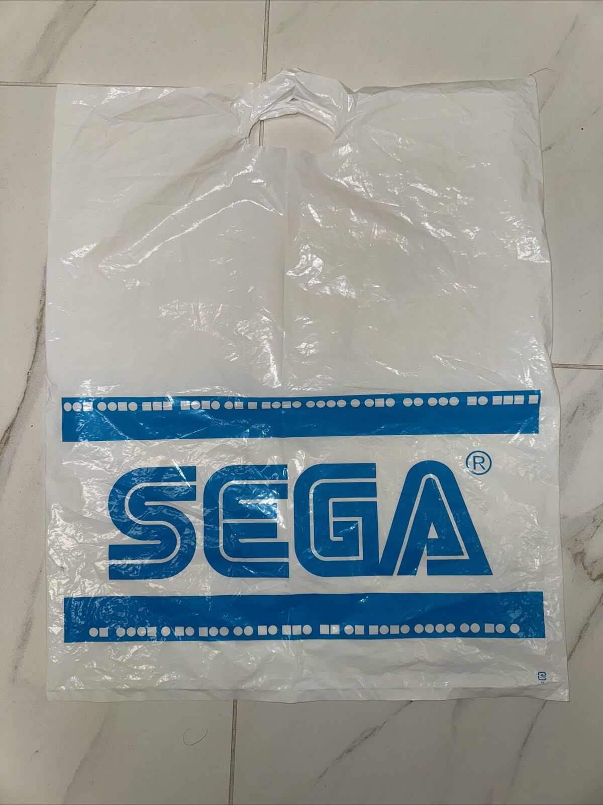 2014 Sega Plastic Store Bag With Hidden Message 