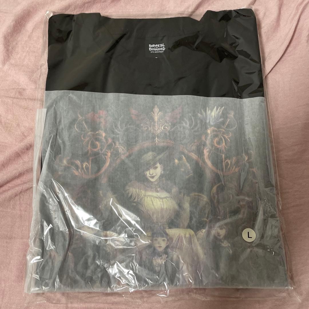 BABYMETAL x BIOHAZARD collaboration T-shirt 30th anniversary L