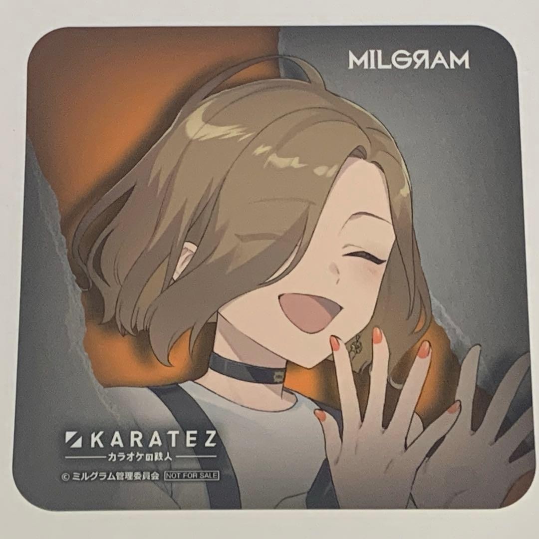 MILGRAM Karaoke no Tetsujin Collaboration Coaster Mahiru