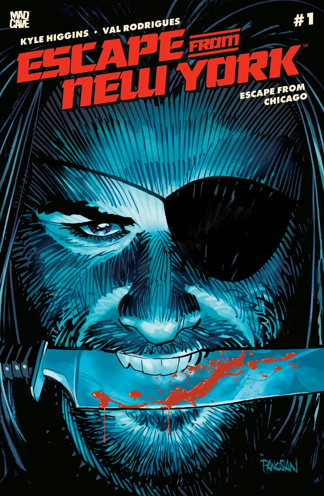 Escape from New York: Escape from Chicago #1 Dan Panosian Variant Cover NM