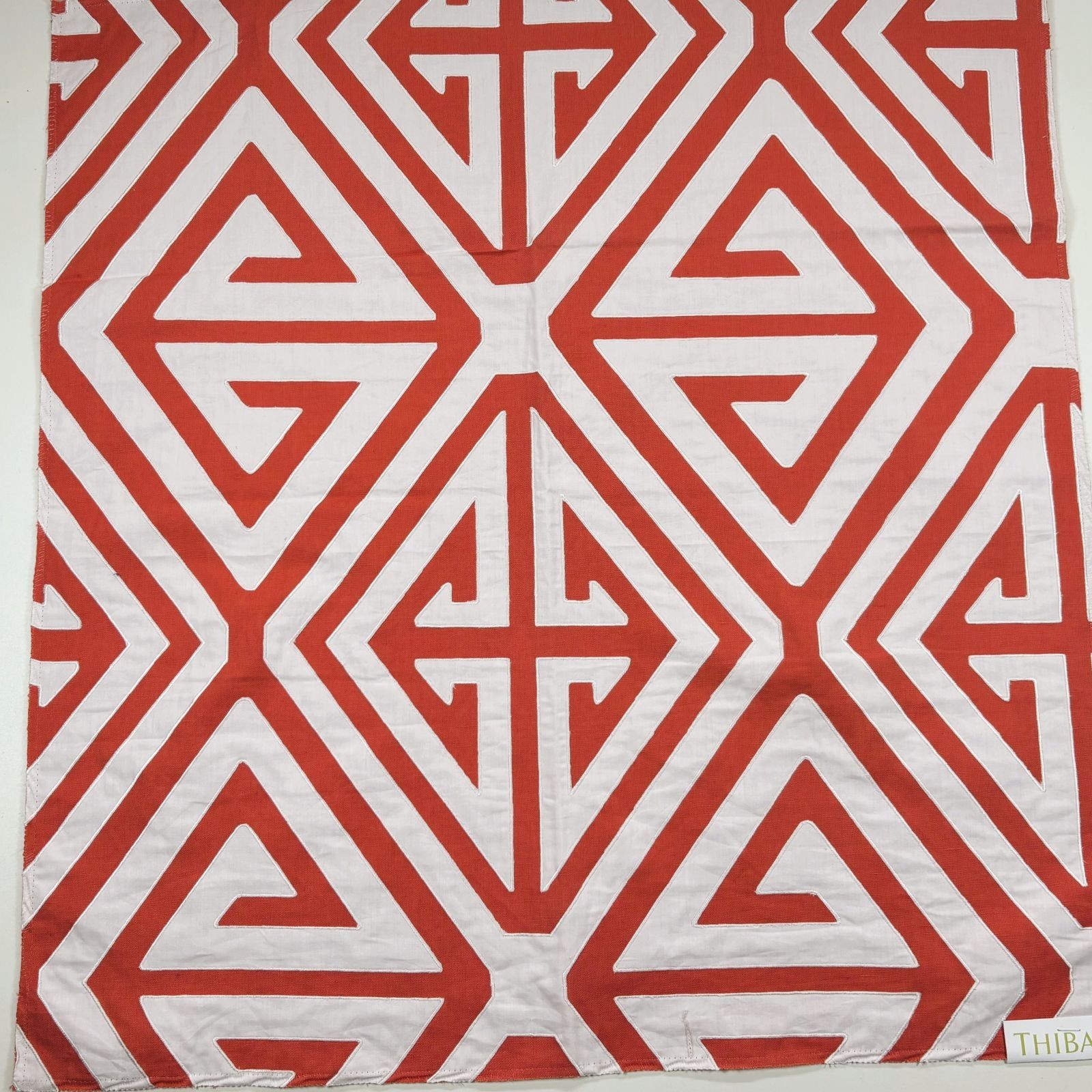 Retired THIBAUT Anna French DEMETRIUS APPLIQUE Fabric Sample Square 26