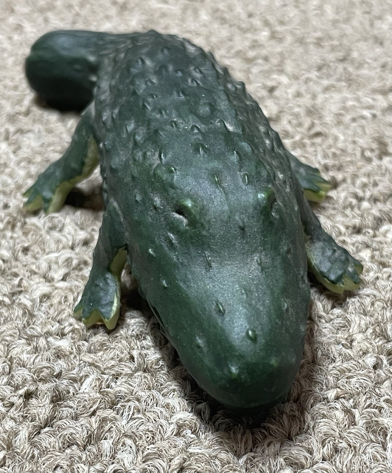 Enesco Home Grown CUCUMBER ALLIGATOR 4009278 Figurine 2007