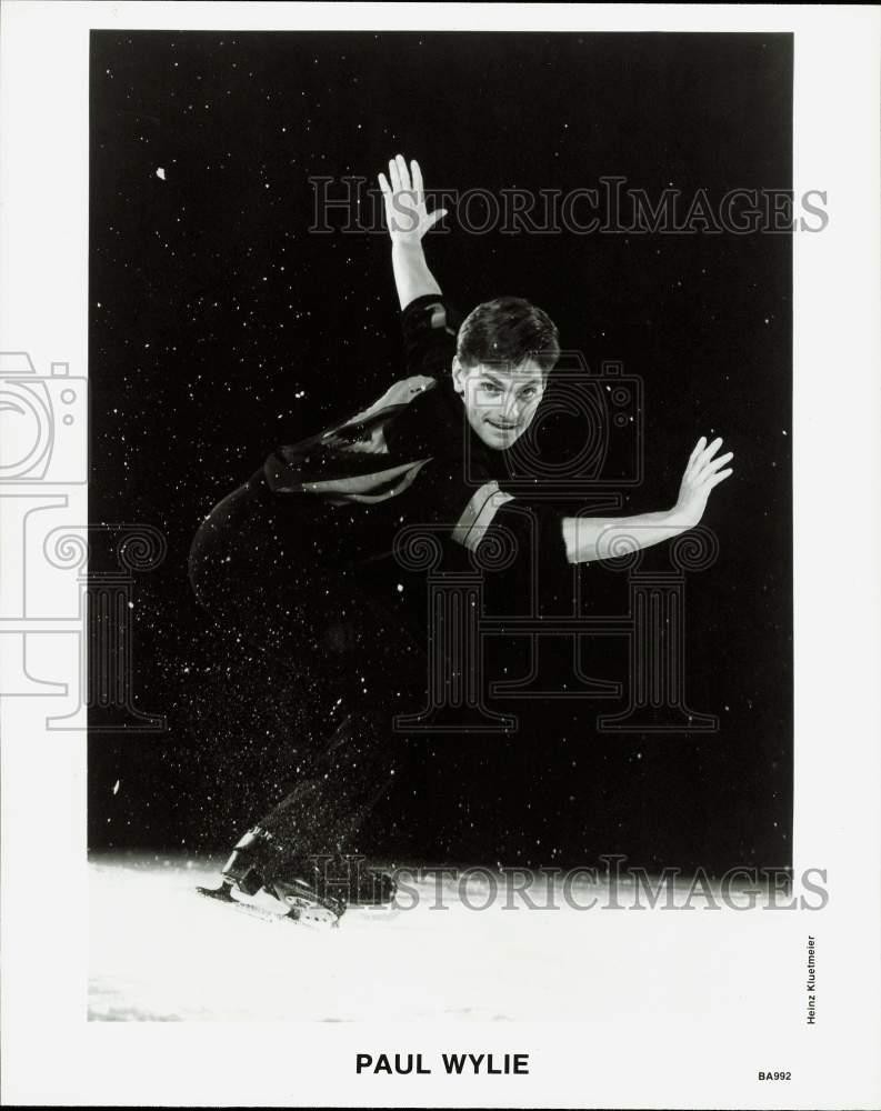 1992 Press Photo Paul Wylie, figure skater - lra030677