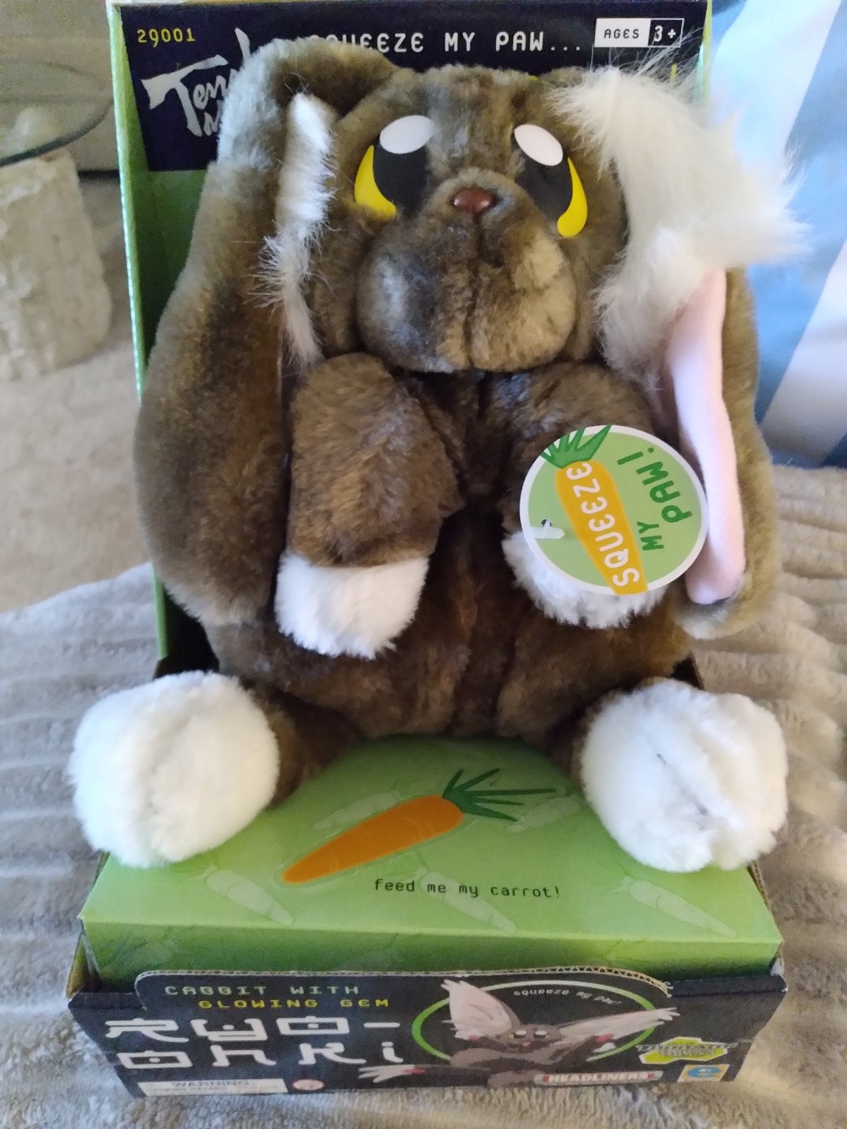 Tenchi Muyo Plush 9” Cabbit Ryo-Ohki Pioneer Anime  Stuffed Animal 2001