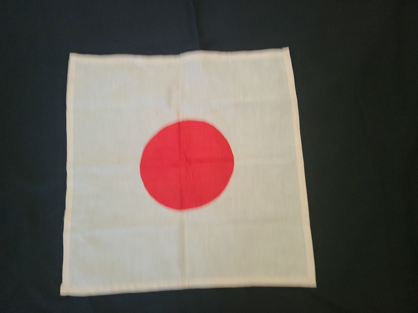 Vintage Japan Japanese Small Banner Flag 16x15