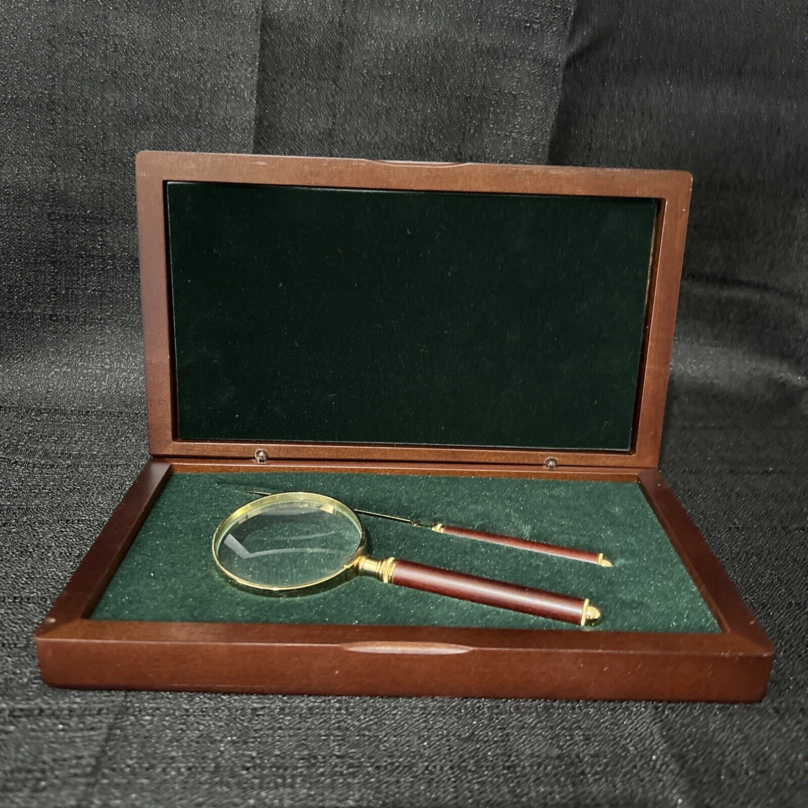 Letter Opener & Magnifying Glass Boxed Set 