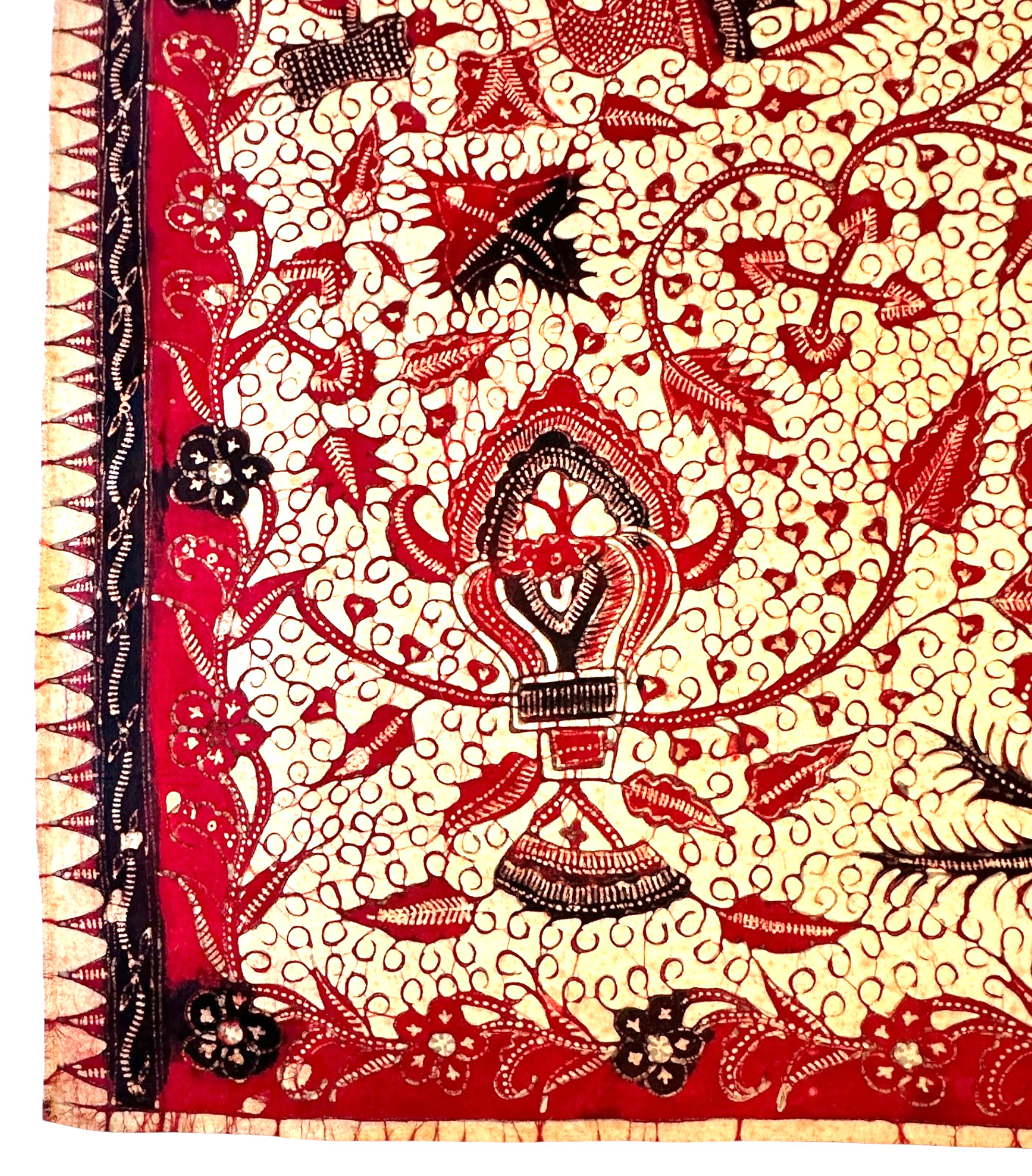 Vtg Indonesian Batik Tulis Java 100\