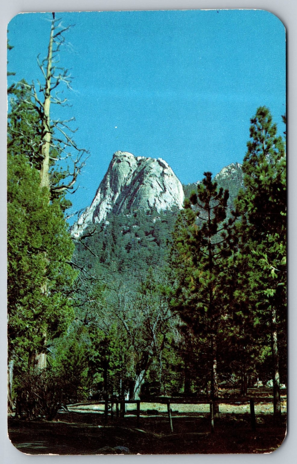 Vintage Tahquitz Rock California Postcard by Royal Pictures 1961 Vintage Tahquitz Rock California Postcard by Royal Pictures 1961