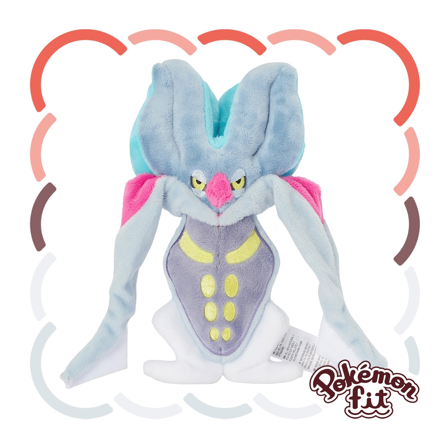Pokemon Center Original Plush Pokémon Fit Malamar No687 Japan New
