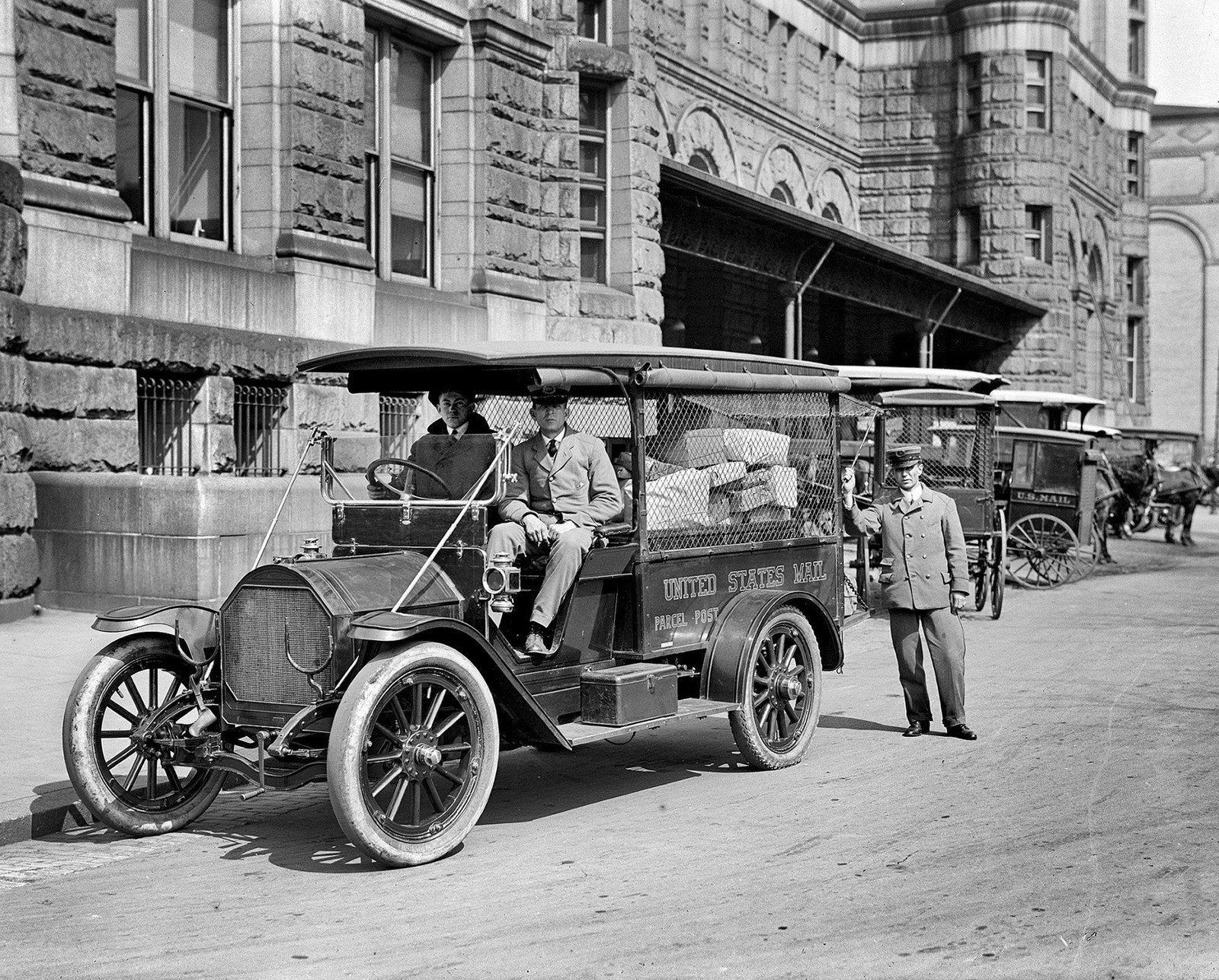 1924 US MAIL TRUCK Washington DC  PHOTO (224-M)