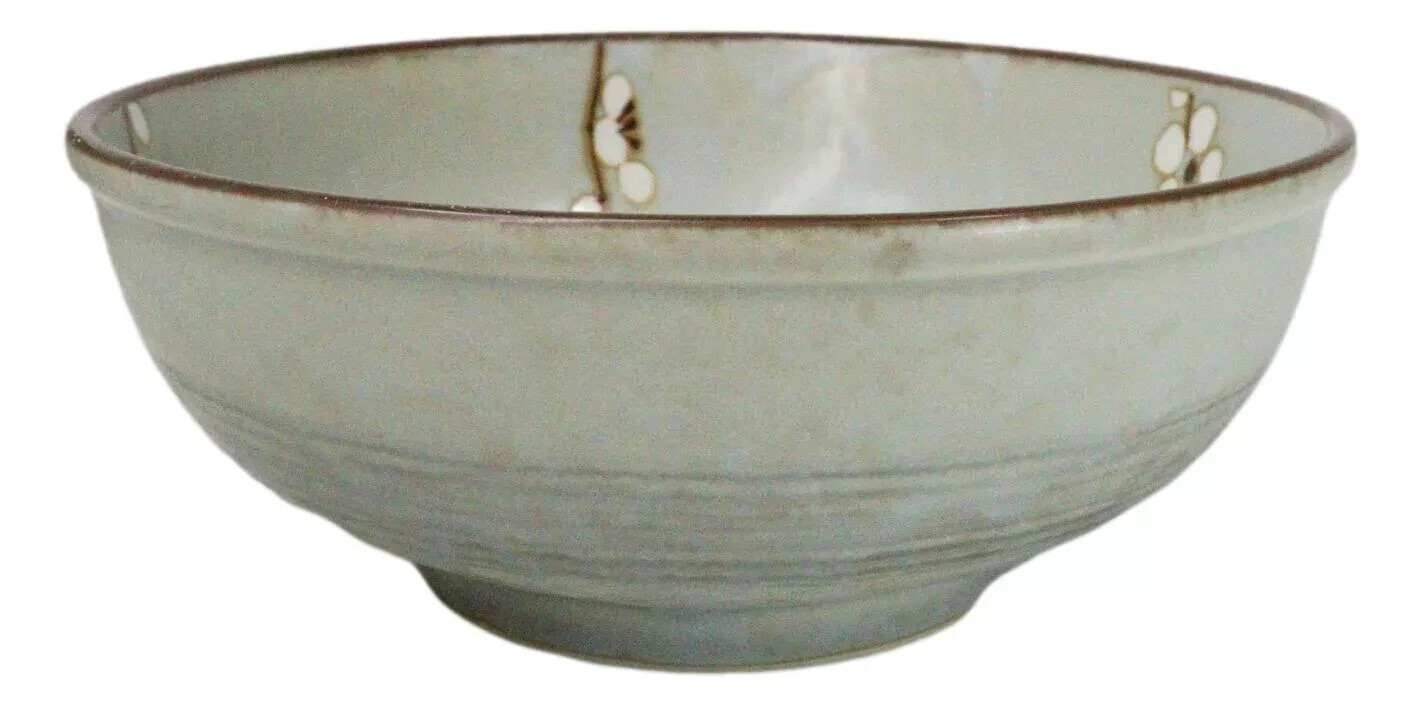 Japanese Sakura Cherry Blossom 8 1/4 Inch Bowl- set of 4 Japanese Sakura Cherry Blossom 8 1/4 Inch Bowl- set of 4