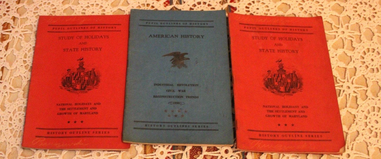 3 Parochial School Press Baltimore MD.  Instruction Books See description