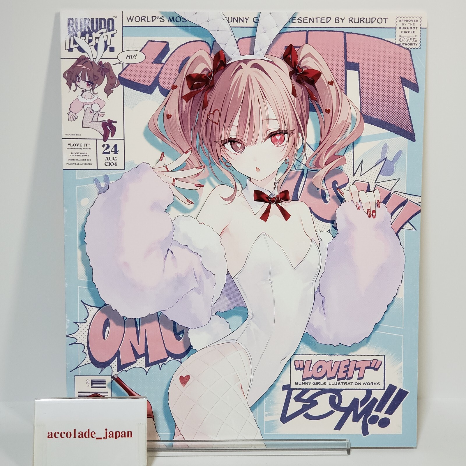 LOVEIT Original Illustration Art Book rurudo rurudot A4/32P Doujinshi C104
