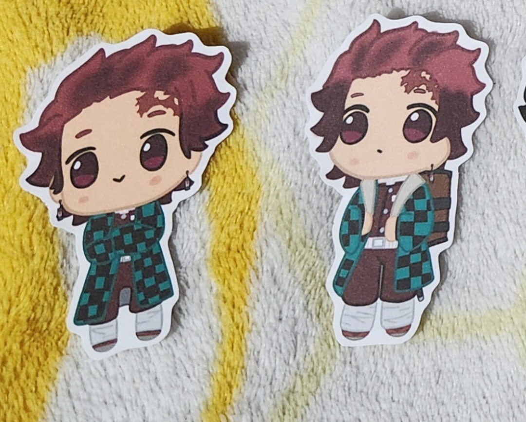 Anime Demon Slayer Tanjiro stickers (READ DESCRIPTION) Anime Demon Slayer Tanjiro stickers (READ DESCRIPTION)