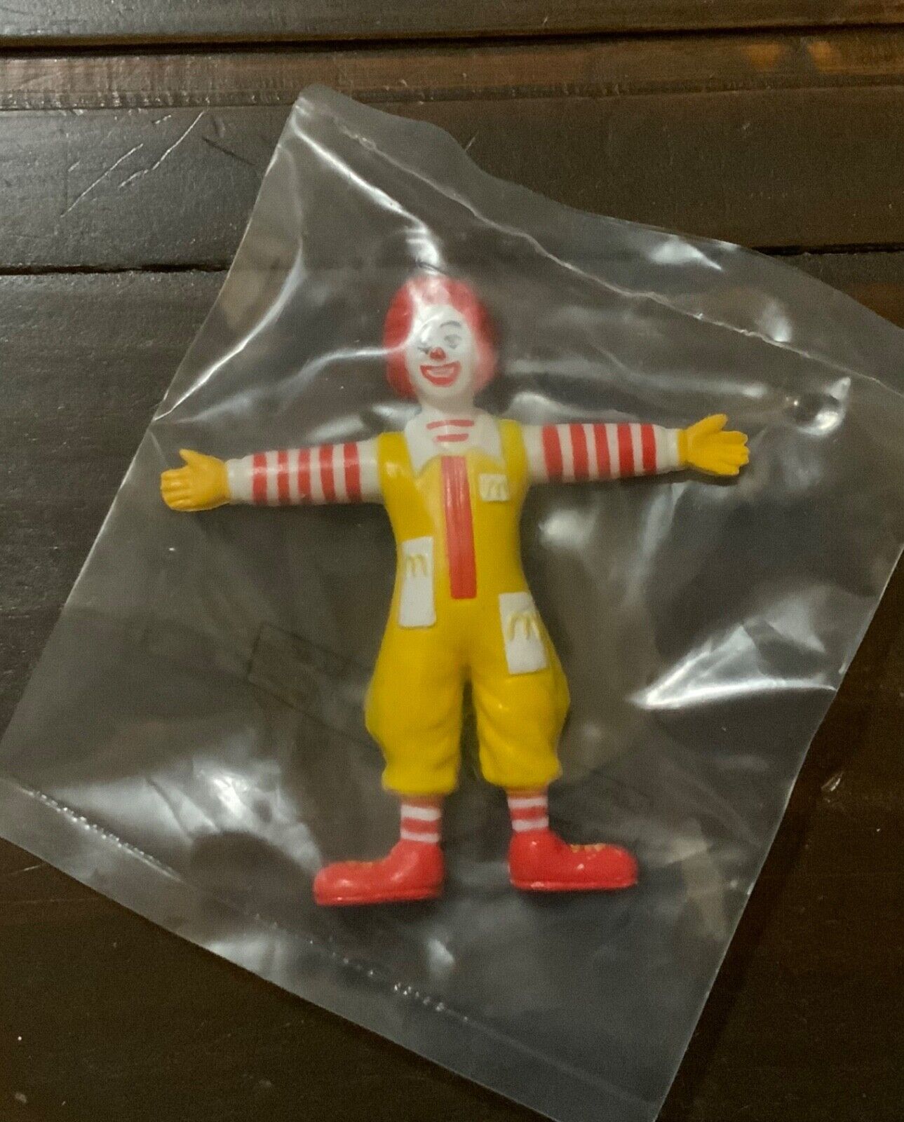 McDonald’s Vintage Bendable Ronald McDonald 1988 Happy Meal Toy Rare NEW