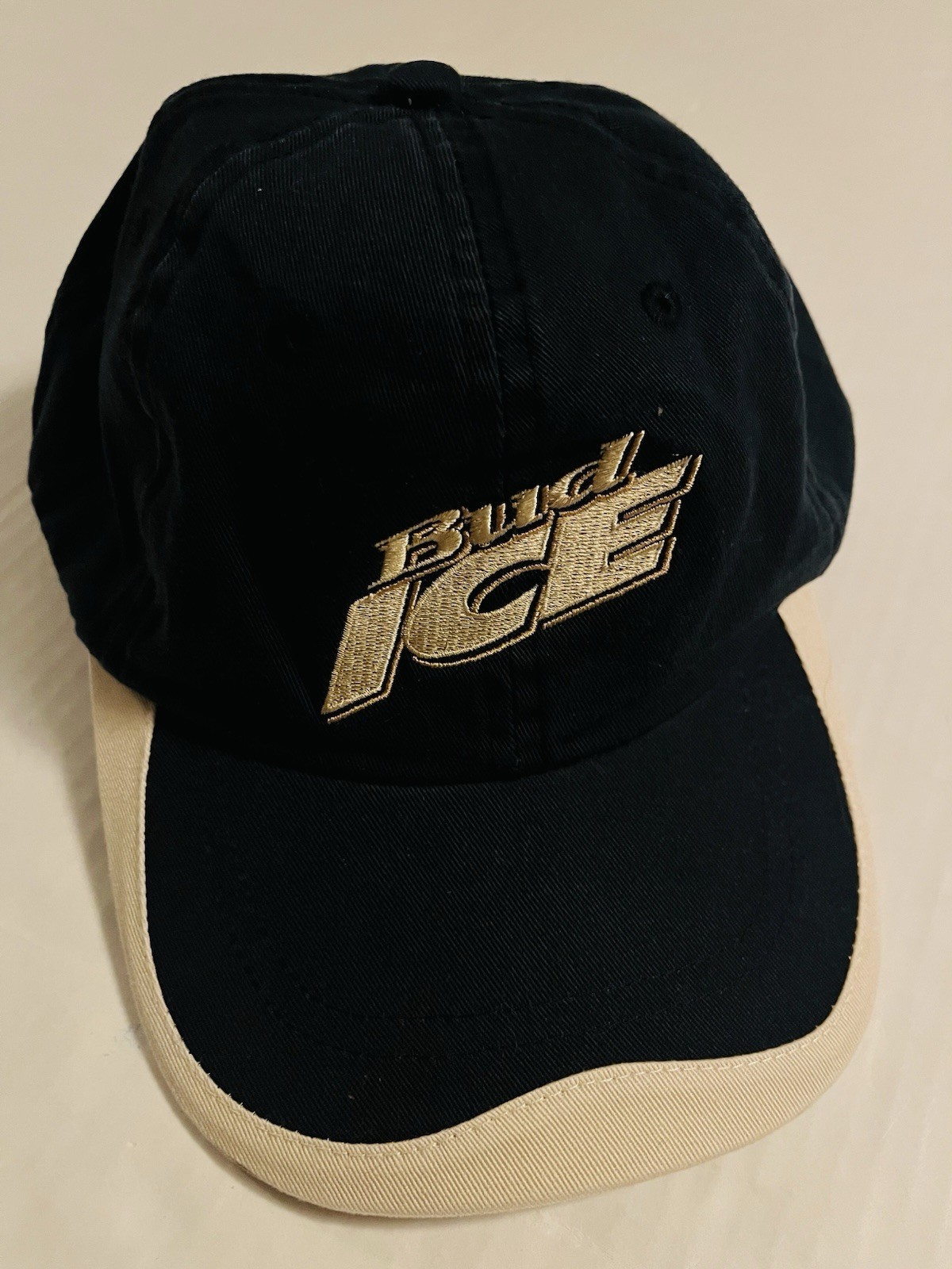 Vintage Bud Ice Budweiser Beer 2006 NEW Hat Cap Anheuser Busch Promo Bar Light 